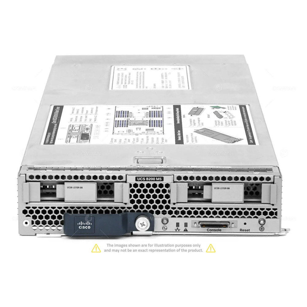CISCO UCS 5108 8x UCS B200 M5 16x Xeon Platinum 8168 2TB RAM Rails